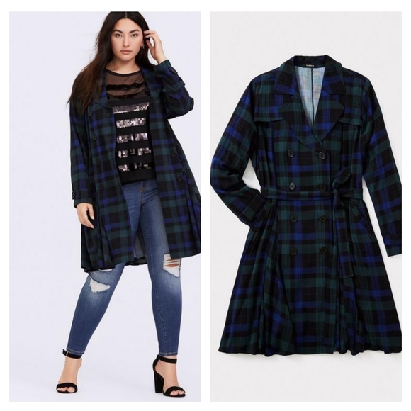 Torrid Trench Coat - Picture 2 of 9